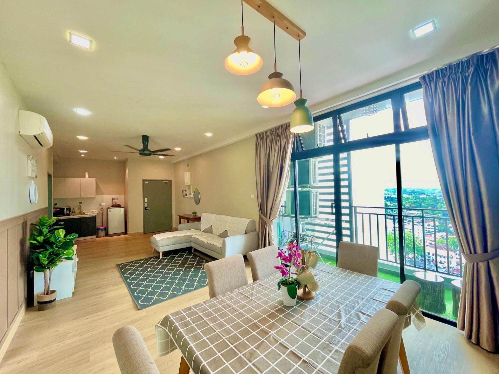 Jb Citywoods 2b2br - 5min Ciq & Hsajb & Anga Clinic Apartemen *